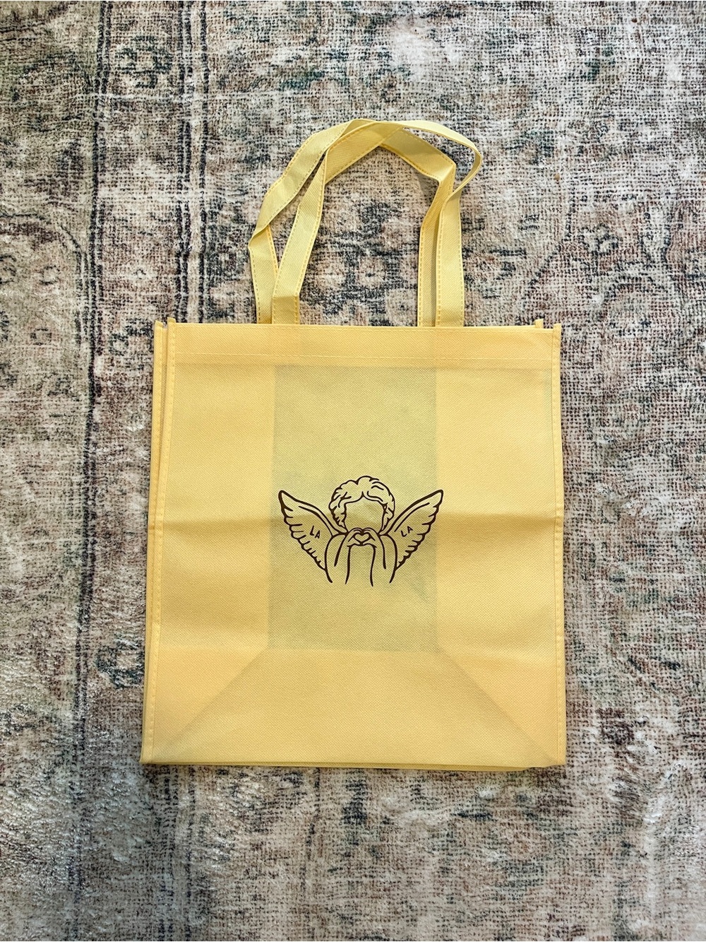 La La Land Butter Yellow Reusable Tote Bag